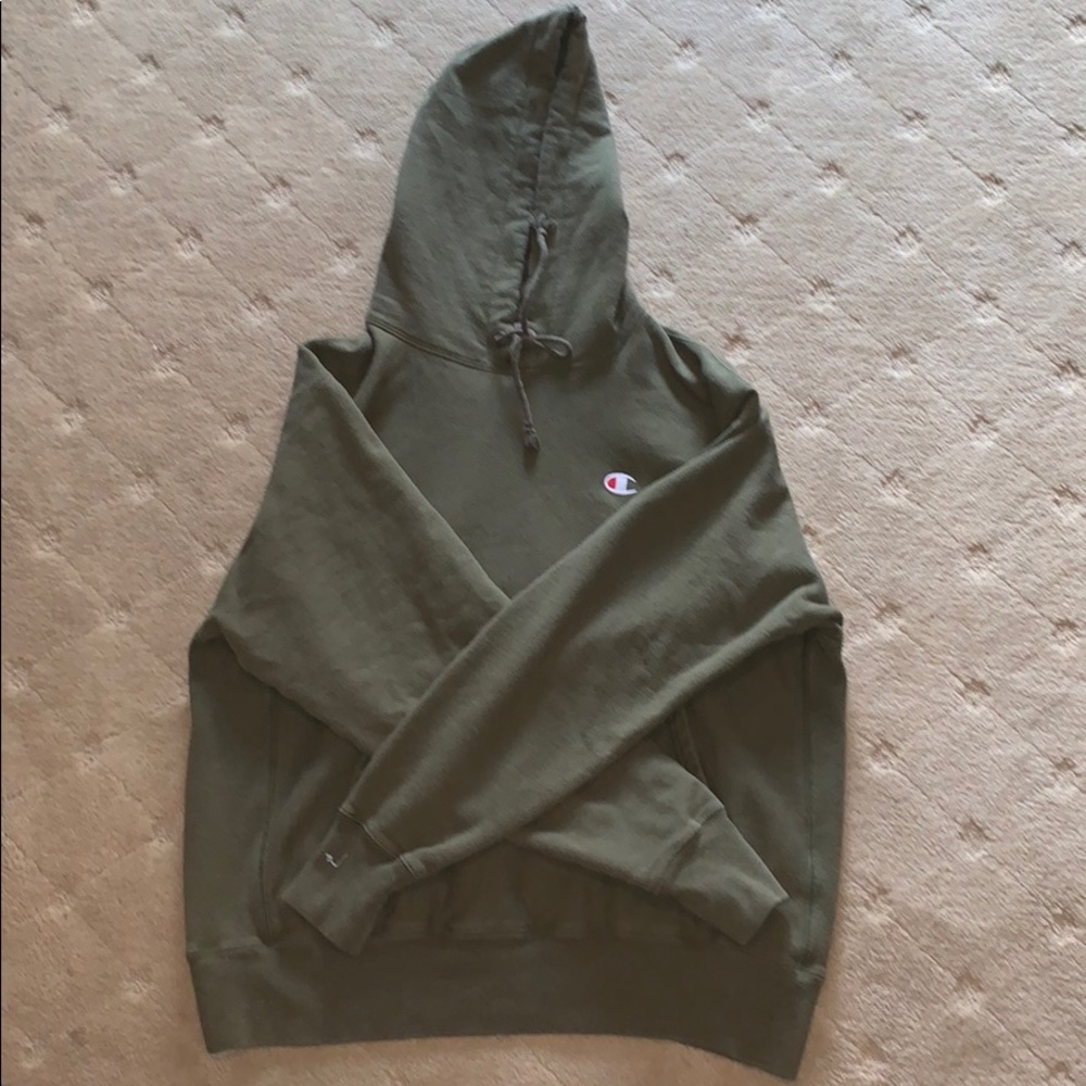 Green Champion Hoodie